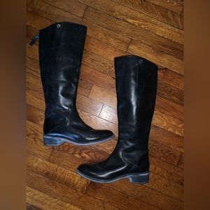 FRANCO SARTO BECKY LEATHER RIDING BOOTS🐴SIZE 8